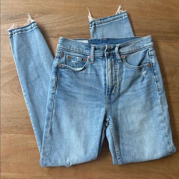 GAP Denim - GAP Vintage Slim High Rise Jeans - Light Blue